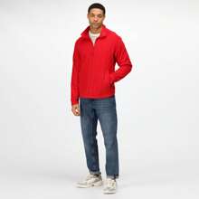 Regatta Mens Classic Microfleece Jacket (N/A) - Red - View 2