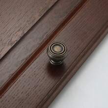 1pc Retro Cupboard Pull Handles Metal Antique Zinc Alloy Wardrobe Kitchen Drawer Cabinet Door Handle Furniture Knobs Hole Distance 96mm/128mm/ Single Hole - Retro - View 5