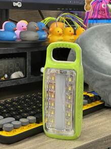 Mini luz de emergencia portátil, ajustable en tres posiciones, fácil de transportar, iluminación de alto brillo. - Verde - Ver 2