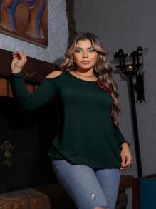 Plus Size Blouses - 綠色 - 查看 1