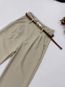 Women Two-Piece Outfits - Beige - View 6