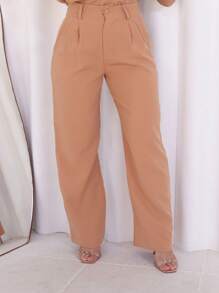 Women Two-Piece Outfits - Beige - View 9