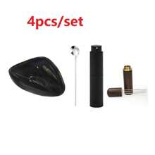 1 件/2 件/3 件/4 件，咖啡豆计量杯和 RDT 喷雾瓶和勺子 3 件套，咖啡吧配件，陶瓷计量容器黑色学校用品 - 黑色 - 查看 15