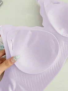 Ltra Thin Quick Drying Ice Silk Lightweight Seamless Unoerwear Wom Wireless Puench Up Bras