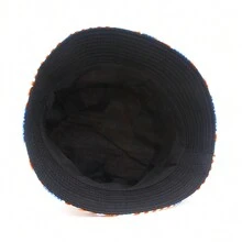 新款國旗樣式漁夫帽，春夏戶外海灘防曬帽，可反轉漁夫帽 - 彩色 - 查看 5