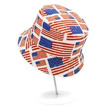 新款國旗樣式漁夫帽，春夏戶外海灘防曬帽，可反轉漁夫帽 - 彩色 - 查看 9