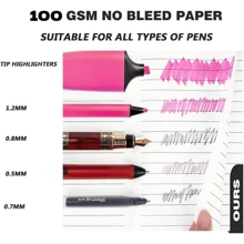 Journal For Men & Women, Daily For Classic Lined Writing, 360 Pages Hardcover Journaling Notebook, Vintage Sun & Moon Design, A5 (5.9'' X 8.5'') Back To School - A5 - View 6