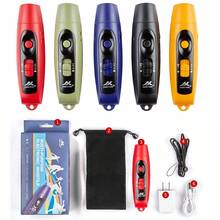 1pc USB Rechargeable Electronic Whistle With 3 Adjustable Volumes And 3 Types Of Sound For Travel And Outdoor Sports - Yellow - View 2