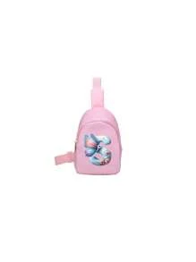 1PC Bé Trai Và Bé Gái Nylon Dây Kéo Đóng Kín Monogram Túi Đeo Trước Ngực Nhỏ Thời Trang, Tất Cả Trong Một Túi Thông Thường Thích Hợp Để Sử Dụng Hàng Ngày - Hồng - Xem 9