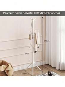 Coat Rack - Weiss - Übersicht 7