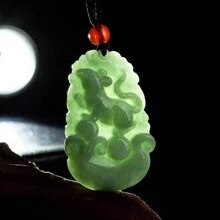 1 Natural Jade 12 Zodiac Necklace, A Variety Of Colors And Styles To Choose From, Ease Protection Necklace, Suitable For Women, High-Quality Natural Gem Necklace Pendant, Women, Men, Truly Handmade Reiki Crystal Quartz Jewelry, Give Her A Holiday Gift.