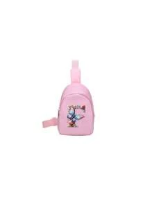 1PC Bé Trai Và Bé Gái Nylon Dây Kéo Đóng Kín Monogram Túi Đeo Trước Ngực Nhỏ Thời Trang, Tất Cả Trong Một Túi Thông Thường Thích Hợp Để Sử Dụng Hàng Ngày - Hồng - Xem 31