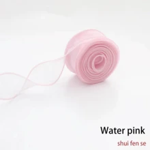 1 pieza Cinta de cola de pez lisa y sencilla con lazo simple hecho a mano para envolver flores y regalos, materiales para floristería - Multicolor - Ver 10