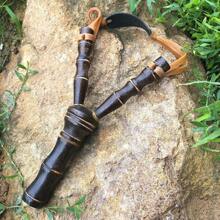 1入組竹彈弓竹製手工藝品戶外射擊，帶經典製作的戶外木製彈弓玩具，適用於彈弓遊戲狩獵 - 彩色 - 查看 7