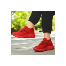 Giày thể thao nữ nâng cấp bốn mùa khiêu vũ thể thao giải trí thời trang phù hợp cho mọi trận đấu Không mệt mỏi 22028 - Đỏ - Xem 6