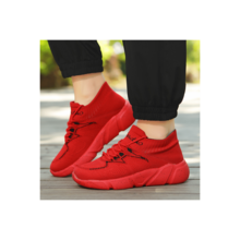 Giày thể thao nữ nâng cấp bốn mùa khiêu vũ thể thao giải trí thời trang phù hợp cho mọi trận đấu Không mệt mỏi 22028 - Đỏ - Xem 3