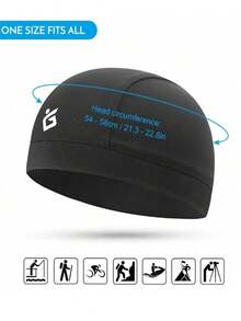 1顶夏季骑行头盔，跑步健身运动帽，透气吸汗防尘防晒帽 - 彩色 - 查看 5