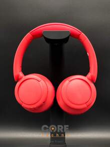 Diadema Audífonos 200BT Bluetooth PURE BASS Recargable 27 Horas Reproducción Manos libre Micrófono Radio MicroSD Aux3.5 - Rojo - Ver 2