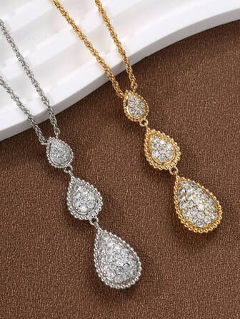 1pc Bohemian Vacation Style Tassel Pendant Necklace, Fashionable And Elegant, Perfect For Festivals And Parties, Women's Unique Quality Jewelry