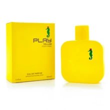 perfumes para hombre fragancia de larga duración Perfume De PLAY AMARILLO LOVALI 100ML - Fresco - Ver 5