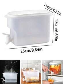 1入組冰箱冷水壺、1入組檸檬濾網瓶、1入組附水龍頭的冷水茶壺、1入組果汁冷桶雞尾酒調酒器、1入組飲料冰桶