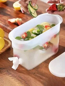 1入組冰箱冷水壺、1入組檸檬濾網瓶、1入組附水龍頭的冷水茶壺、1入組果汁冷桶雞尾酒調酒器、1入組飲料冰桶