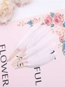 20 piezas Plumas de pato de 10-15 cm (4-6 pulgadas) Accesorios de manualidades Decoración DIY Tiempo libre creativo Atrapasueños Carnaval Fiesta Pendientes Plumas para boda