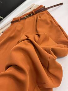 Women Two-Piece Outfits - Brown - View 6