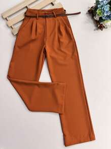 Women Two-Piece Outfits - Brown - View 3