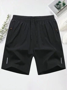 Quần short thể thao thông thường cho nữ - màu đen - Xem 2