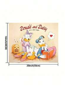 可爱卡通鸭子 DIY 数字油画套装，精心设计的绘画，个性化的色彩，展现您独特的个性，选择一幅画来装饰您的空间 - 杏色 - 查看 2