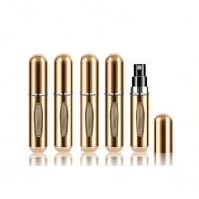 5入組可從底部灌裝的香水補充瓶，化妝品便攜式噴霧瓶，旅行用容器組 - 5個裝分裝瓶 - 查看 10