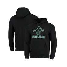 Under Armour Áo hoodie chui đầu lông cừu Raglan All Day của Boyfriend Style dành cho nam màu đen Eugene Emeralds - màu đen - Xem 1
