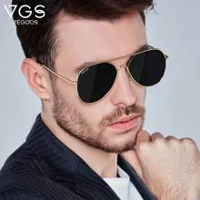VEGOOS 1pc VEITHDIA Men's Polarized Sunglasses, New Fashion Driving Glasses Anti-Glare Personalized Disco Party Shades - Multicolor - View 2