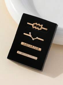 Bộ 4 dây đeo Apple Watch Vòng trang trí 12 mẫu chòm sao Linh vật may mắn Tương thích với dây đeo đồng hồ Apple/Samsung/Huawei dành cho nam và nữ - Một cỡ - Xem 20