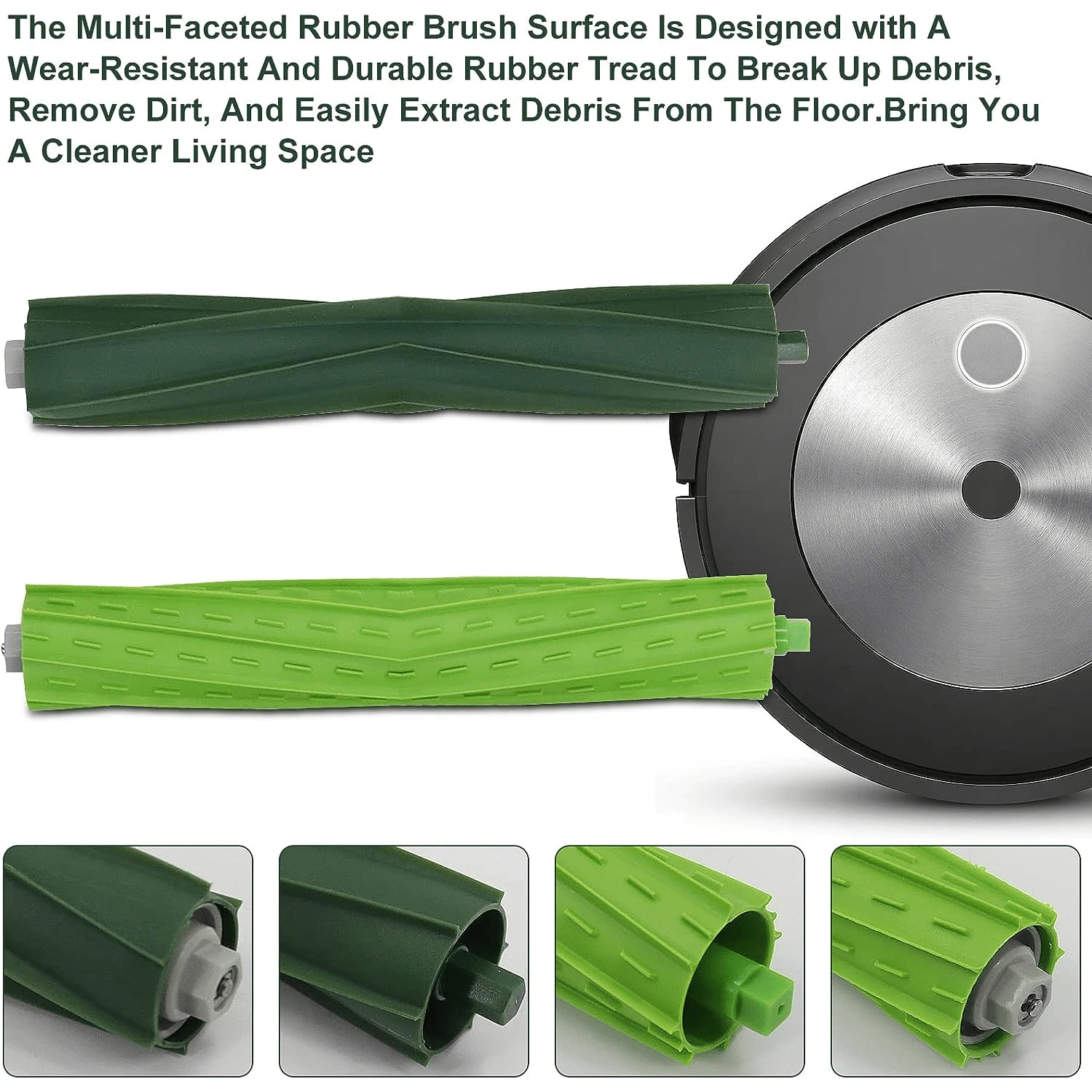 Kit Accessori Ricambio Per Irobot Roomba Serie E, I, J - Compatibile Con I7, I3, J7 E Plus