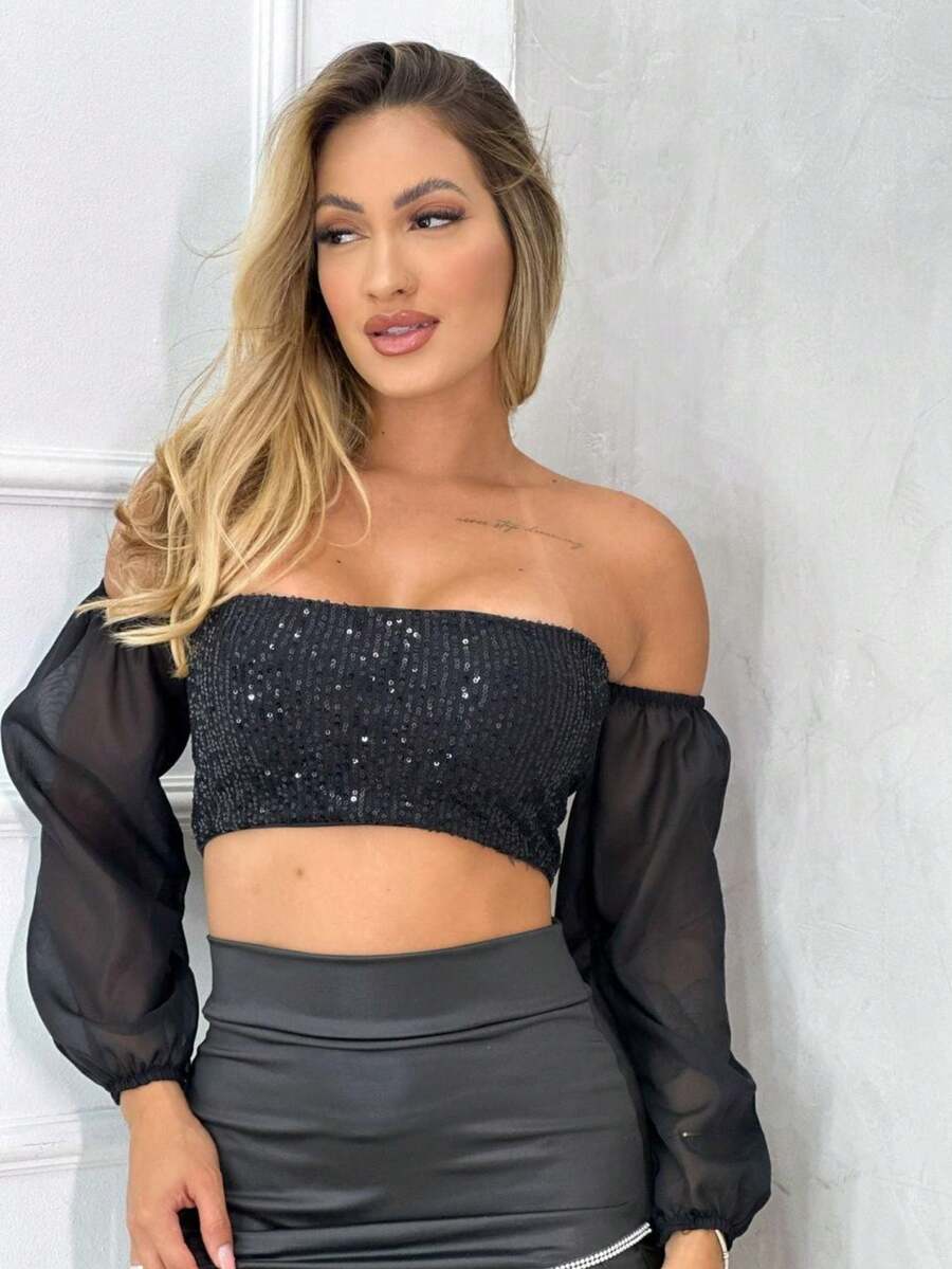 Women Tops - màu đen - Xem 1