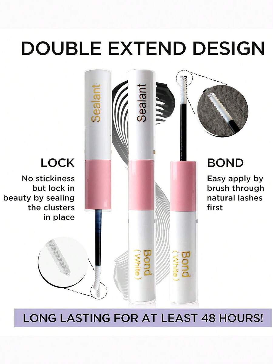 1pc New Upgraded Eyelash Extension Glue And Sealant 6ml Super Strong