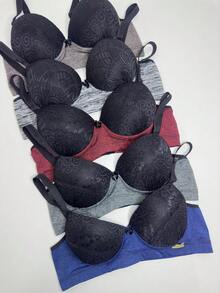 Plus Size Bras & Bralettes - 彩色 - 查看 1