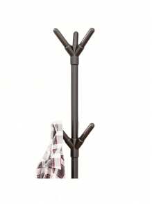Perchero De Pie Perchero Metálico Para Colgar Ropa 3 Niveles - Negro - Ver 11