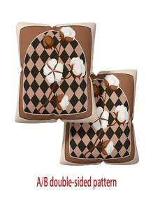 法式復古風格枚拉無靈魂，適用於客廳、宿舍、北歐沙發、臥室靠墊，高端輕奢家居靠墊 - XMRS26-1 - 查看 6