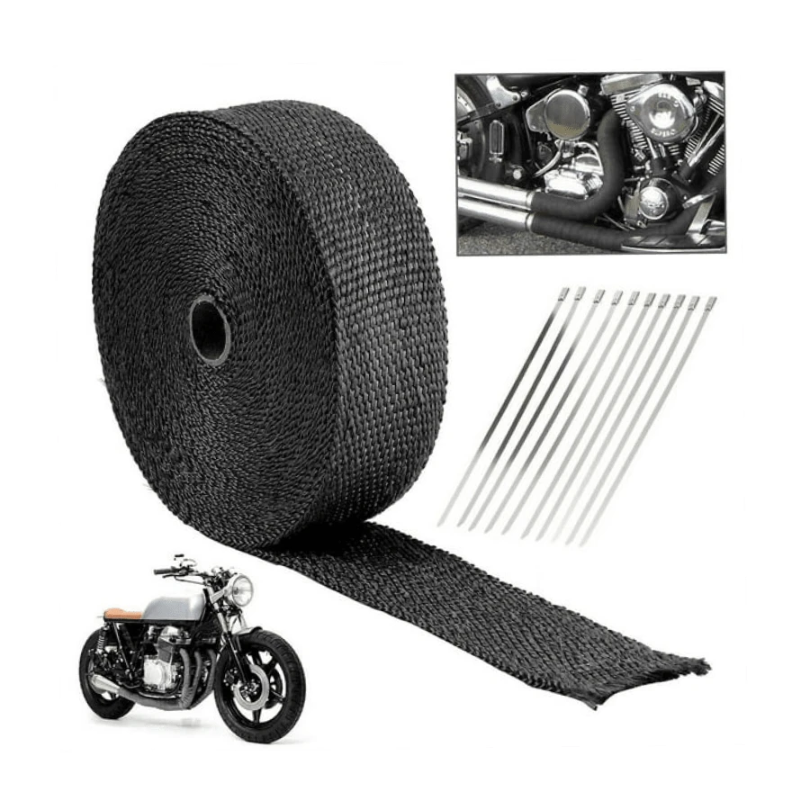 Cinta Aislante Para Tubo de Escape Motocicleta Cinta Termica