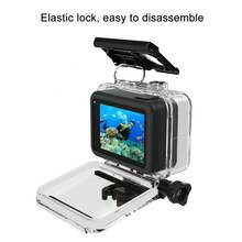 PULUZ 60米水下防水相机外壳，适用于GoPro HERO8 Black - 透明 - 查看 4