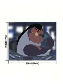 Bộ tranh sơn dầu DIY hình quái vật hoạt hình dễ thương, số tự làm, một bức tranh sơn dầu được tạo ra cẩn thận để thể hiện cá tính của bạn, hãy chọn một bức tranh để trang trí không gian của bạn - màu đen - Xem 2