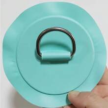 1入藍白綠遊艇皮艇不銹鋼D形扣，橡膠艇充氣艇繩子扣，充氣衝浪板划槳板配件 - 彩色 - 查看 11