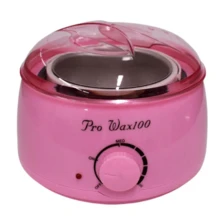 kit Calentador/Fundidor de Cera Española para Depilación Profesional con 300 grs de cera + 10 Aplicadores, Cera Española para Depilación de vello facial y vello corporal - Rosa - Ver 5