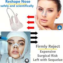 1pc Nose Profile Perfection: Instant Lift, Easy-To-Use Clip-On Shaper For A More Attractive Nose! - Multicolor - View 3