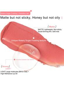 JUDYDOLL DUO COLOR LIP MUD 7g, Dual-Tip Lip Gloss, Lip Balm, Lip Oil, Moisturizing Mirror Finish Matte Lipstick, Versatile Dual Texture For Self-Use, Gifts, Dates, Holidays, Unique Niche Product, New Arrival, Different From Ordinary, Gift For Friends, Girlfriend, Wedding Essentials, Wedding Guest, Bachelorette Party, Japanese Doll Makeup, Natural School Makeup, Sweet Makeup, Blood Color Makeup, Date Makeup - #S01 - Xem 3