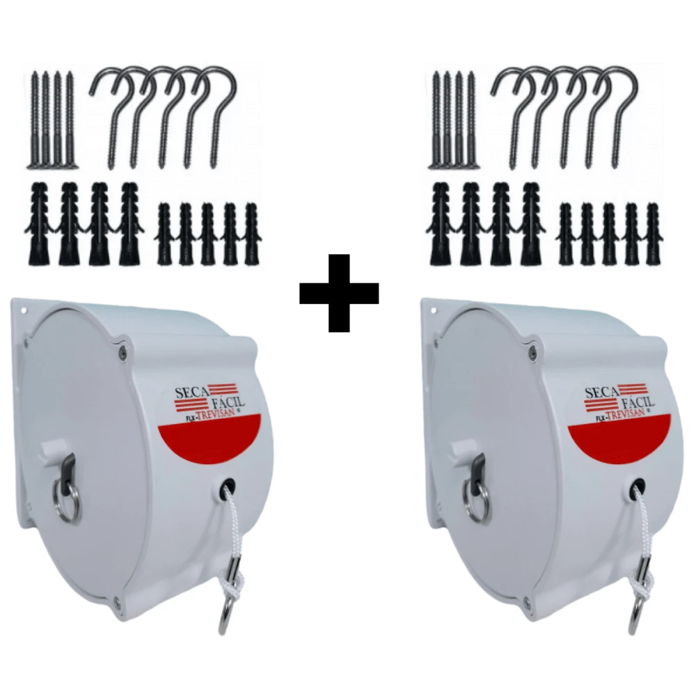 Clotheslines - 화이트 - 보기 1