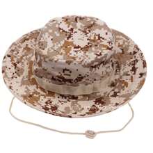 1pc Tactical Cap, Breathable Outdoor Climbing Camping Fishing Sunscreen Wide Brim Hat For Sun Protection, Camouflage